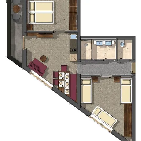 Aparthotel Dorfplatzl Garni Apartments & B&B Aparthotel Tux